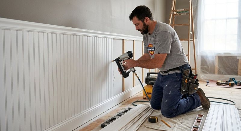 Wall Paneling Installation in Wilmington, NC